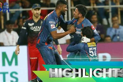 rcb vs lsg cricbuzz|lsg vs rcb cricket live.